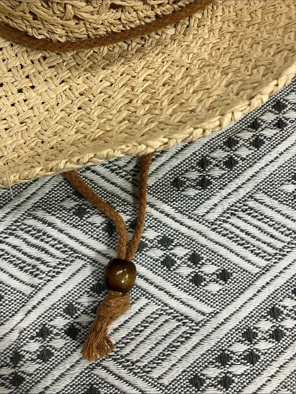 Miu Miu Summer Vacation Raffia Straw Hat OS